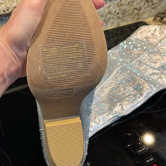 Forever thigh high glitter cowboy boots - Picture 6 of 13